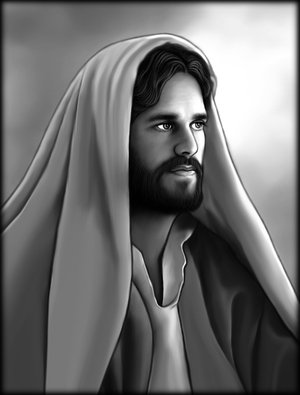 Иисус библейский - картинки для гравировки